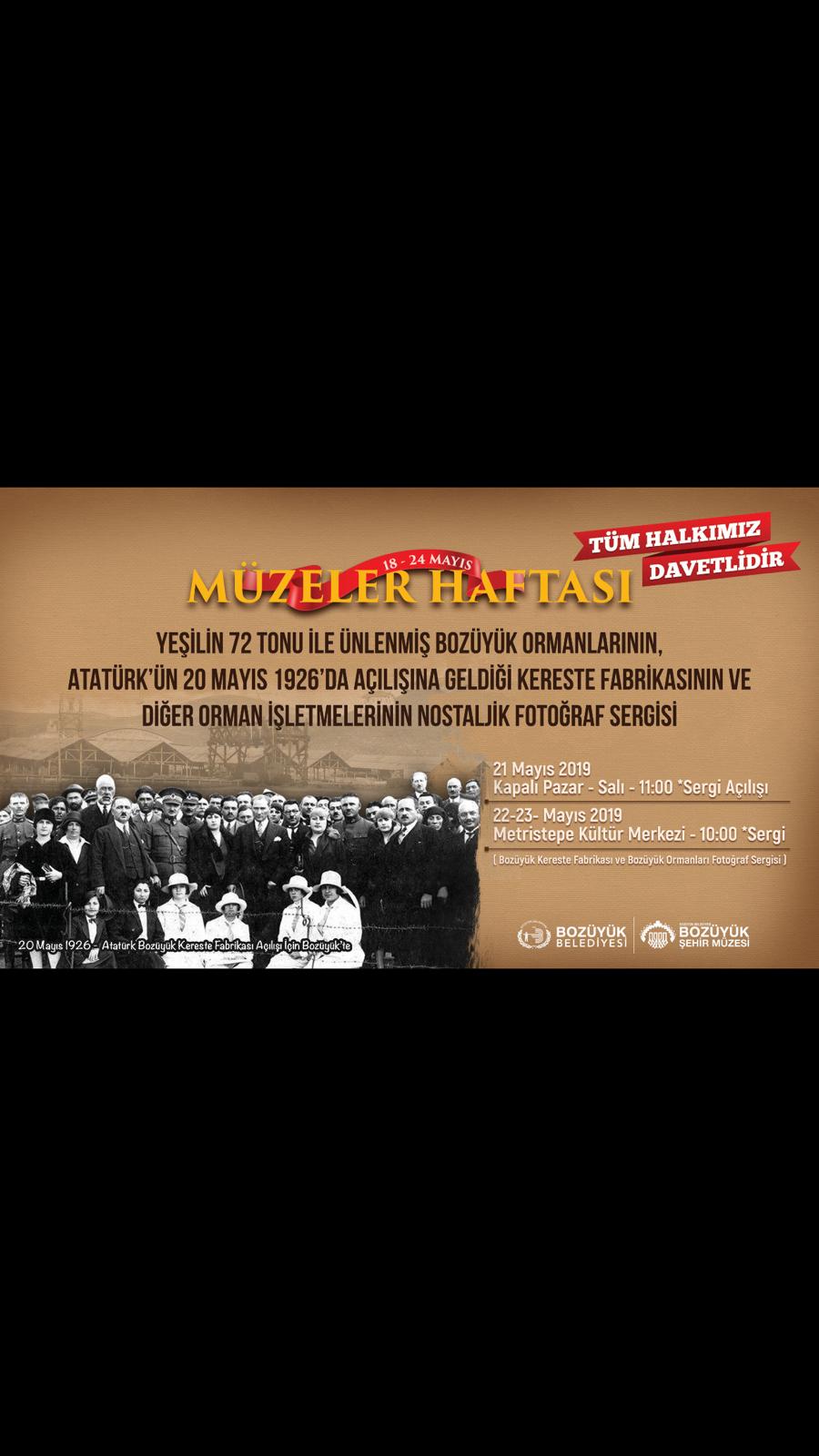18-24 MAYIS MÜZELER HAFTASI SERGİMİZE TÜM HALKIMIZ DAVETLİDİR